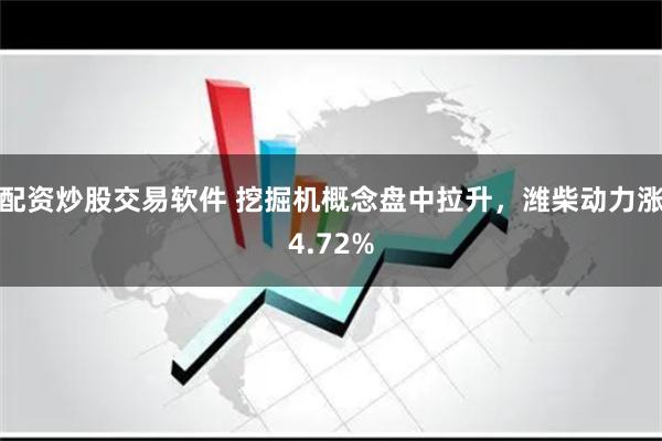 配资炒股交易软件 挖掘机概念盘中拉升，潍柴动力涨4.72%