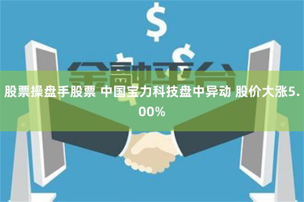 股票操盘手股票 中国宝力科技盘中异动 股价大涨5.00%