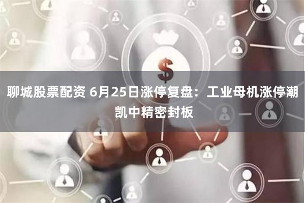 聊城股票配资 6月25日涨停复盘：工业母机涨停潮 凯中精密封板