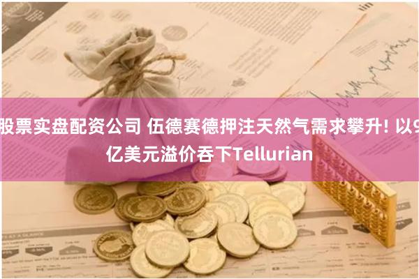股票实盘配资公司 伍德赛德押注天然气需求攀升! 以9亿美元溢价吞下Tellurian